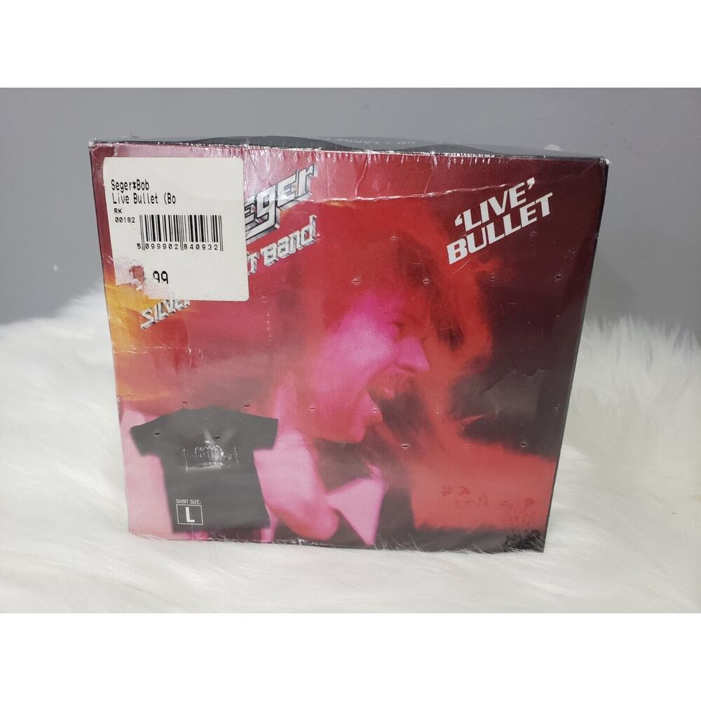 Bob Seger Silver Bullet Band 2011 CD Large T-Shirt Box Set Remastered New Sealed